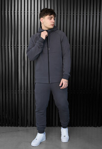 Фото - Универсальный спортивный костюм Staff sh zip gray - Men box