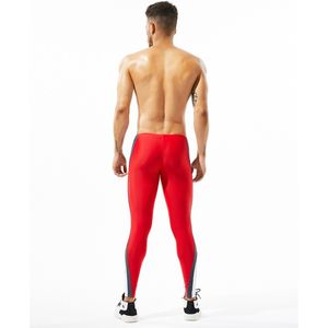 Фото - Чоловічі легінси Tauwell. Колір червоний. Артикул: 32-0058 - Men box
