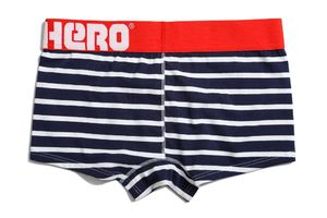 Фото - Качественные трусы шорты Pink Hero в полоску - Men box