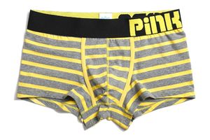 Фото - Стильные трусы шорты в полоску Pink Hero - Men box