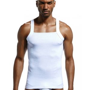 Фото - Мужская хлопковая майка SuperBody белая - Men box