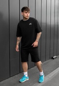 Фото - Молодежный комплект на лето Staff de black oversize - Men box