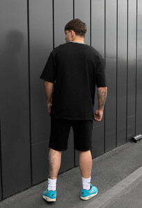 Фото - Молодежный комплект на лето Staff de black oversize - Men box