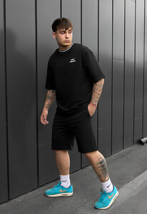 Фото - Молодежный комплект на лето Staff de black oversize - Men box