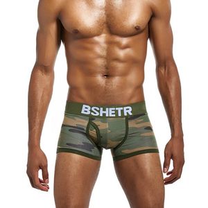 Фото - Хлопковые трусы-боксеры в стиле милитари Bshetr - Men box