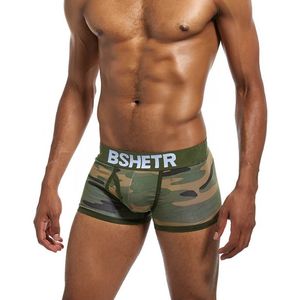 Фото - Хлопковые трусы-боксеры в стиле милитари Bshetr - Men box