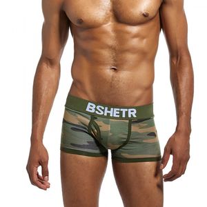 Фото - Хлопковые трусы-боксеры в стиле милитари Bshetr - Men box