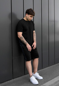 Фото - Летний спортивный костюм для парней Staff pro black - Men box