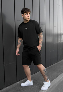 Фото - Хлопковый спортивный комплект Staff mb black - Men box