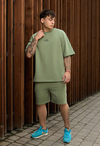 Фото - Зеленый оверсайз костюм Staff no green oversize - Men box