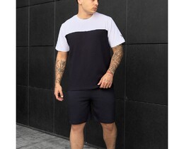 Фото - Мужской летний комплект Staff tom navy & white - Men box