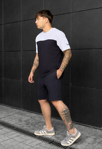 Фото - Мужской летний комплект Staff tom navy & white - Men box