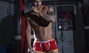Фото - Червоні труси боксери Pump - Men box