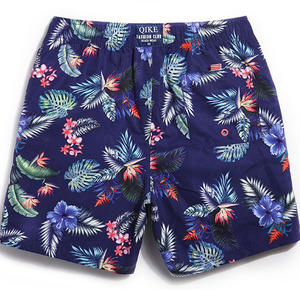 Фото - Пляжные шорты Qike с цветочным принтом - Men box