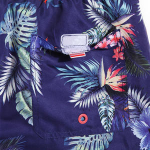 Фото - Пляжные шорты Qike с цветочным принтом - Men box