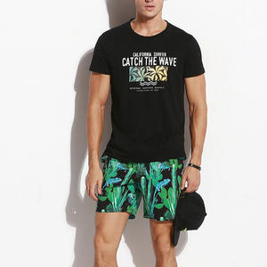 Фото - Мужские шорты пляжные с ярким принтом Qike - Men box