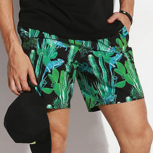 Фото - Мужские шорты пляжные с ярким принтом Qike - Men box