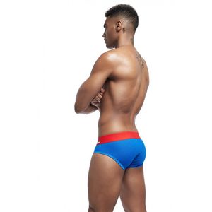 Фото - Брифы синего цвета с широкой резинкой Jockmail - Men box