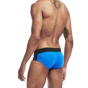 Фото - Красивые мужские трусы брифы Bshetr синего цвета - Men box