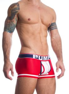 Фото - Мужские трусы боксеры Pump красного цвета - Men box