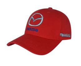 Фото - Кепка с логотипом авто Mazda. Цвет: красный - Men box