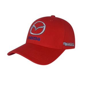 Фото - Кепка с логотипом авто Mazda. Цвет: красный - Men box