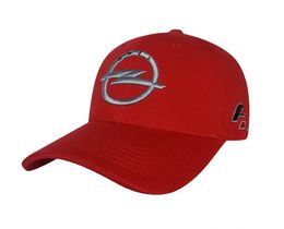 Фото - Всесезонная бейсболка Sport Line красная с лого Opel - Men box