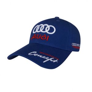 Фото - Чоловіча автомобільна кепка Sport Line синя з лого Audi - Men box