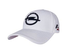 Фото - Автомобильная кепка бренда Sport Line белая с лого Opel - Men box