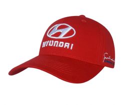 Фото - Кепка мужская Sport Line красного цвета с лого Hyundai - Men box