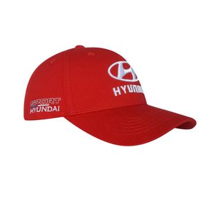 Фото - Кепка мужская Sport Line красного цвета с лого Hyundai - Men box
