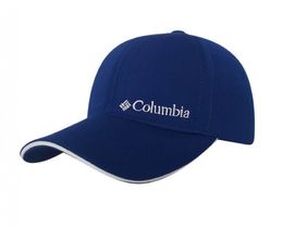 Фото - Мужская бейсболка Columbia синего цвета - Men box