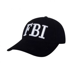 Фото - Молодежная кепка от бренда Sport Line черная с лого FBI - Men box