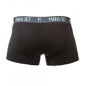 Фото - Чоловічі труси боксерки MAN's SET. Колір чорний. Артикул: 04-0324 - Men box