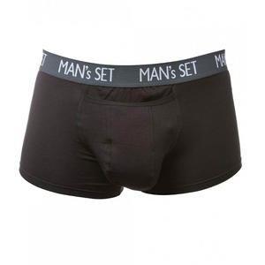 Фото - Чоловічі труси боксерки MAN's SET. Колір чорний. Артикул: 04-0324 - Men box