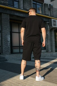 Фото - Мужской оверсайз костюм Intruder Player в черном цвете - Men box