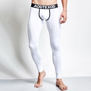 Фото - Белые мужские подштанники с черной резинкой Addtexod - Men box