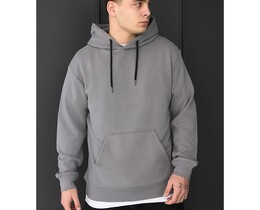 Фото - Однотонне чоловіче худі на кожен день Staff gray - Men box