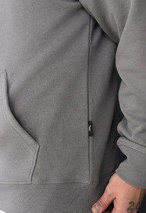 Фото - Однотонное мужское худи на каждый день Staff gray - Men box