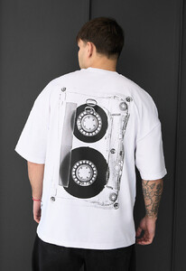 Фото - Молодіжна оверсайз футболка Staff tape oversize - Men box