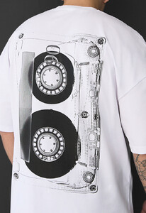 Фото - Молодіжна оверсайз футболка Staff tape oversize - Men box