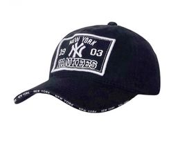 Фото - Бейсболка Sport Line темно-синяя с лого New York Yankees - Men box