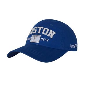 Фото - Бейсболка бренду Sport Line із бавовни синя з лого Boston - Men box