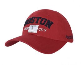 Фото - Всесезонная кепка Sport Line красного цвета с лого Boston - Men box
