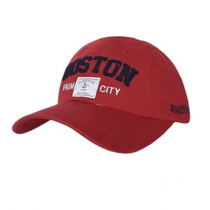Фото - Всесезонна кепка Sport Line червоного кольору з лого Boston - Men box