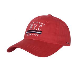 Фото - Підліткова бейсболка Sport Line червона з лого NYC - Men box