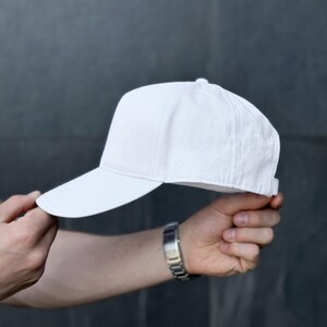 Фото - Чоловіча біла кепка від Pobedov Bolvanka Trucker Cotton - Men box