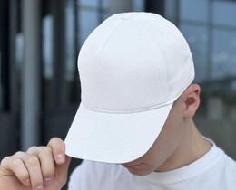 Фото - Чоловіча біла кепка від Pobedov Bolvanka Trucker Cotton - Men box