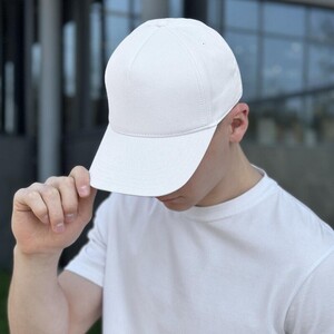 Фото - Чоловіча біла кепка від Pobedov Bolvanka Trucker Cotton - Men box