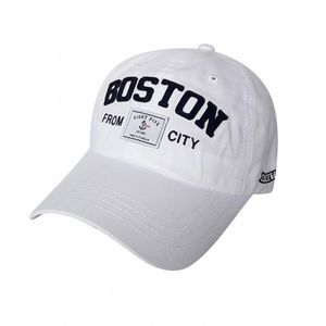 Фото - Молодежная кепка Sport Line белая с логотипом Boston - Men box